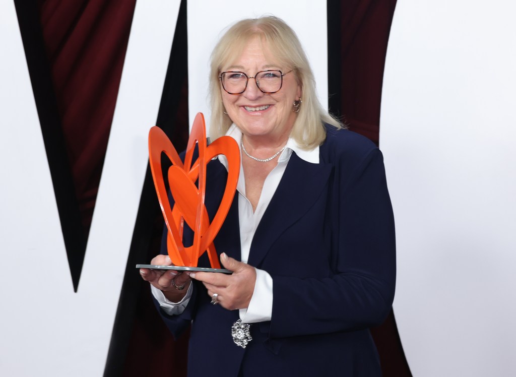 Donna Kelce at the 2024 Glamour Women of the Year Awards