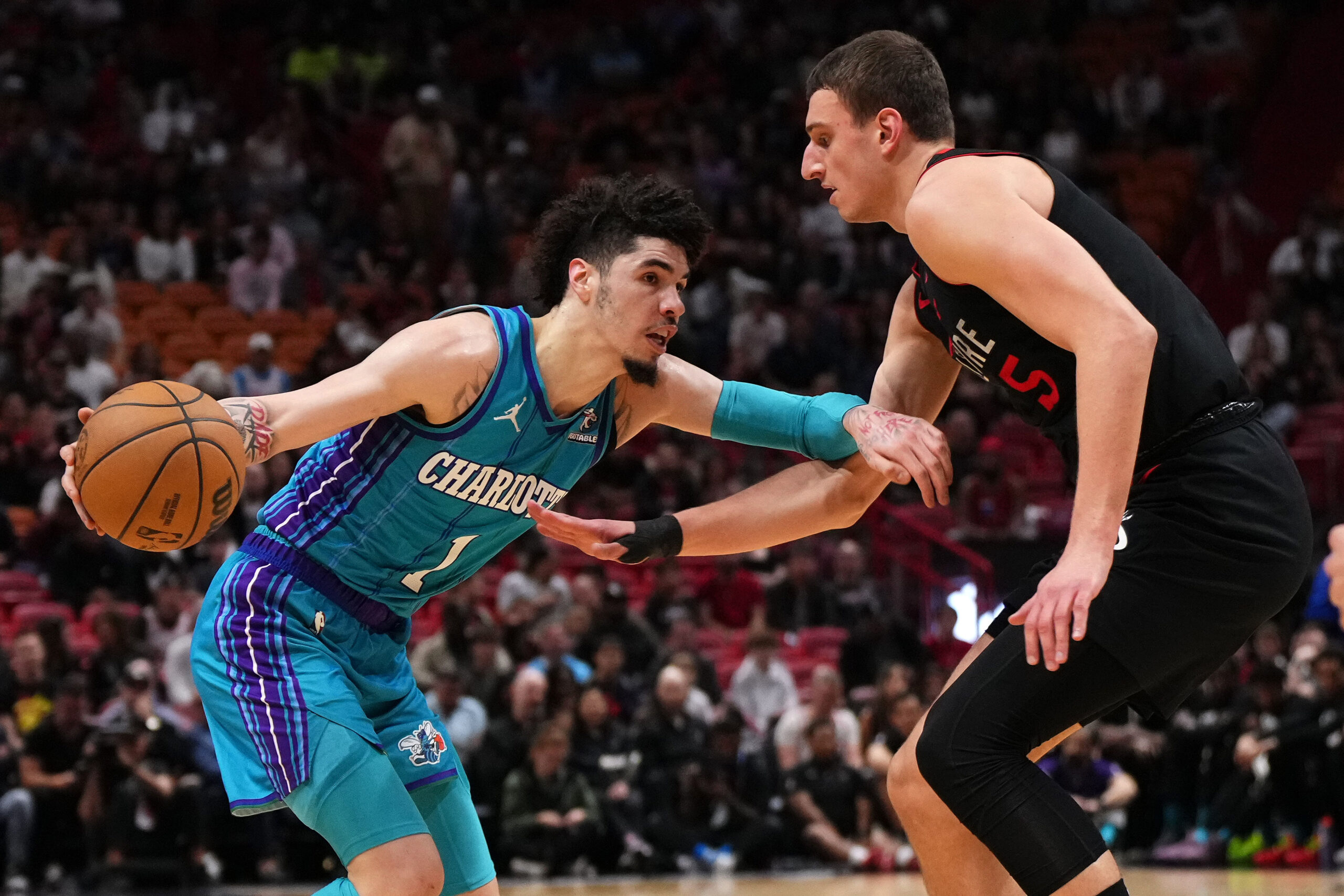 NBA: Charlotte Hornets at Miami Heat - Source: Imagn