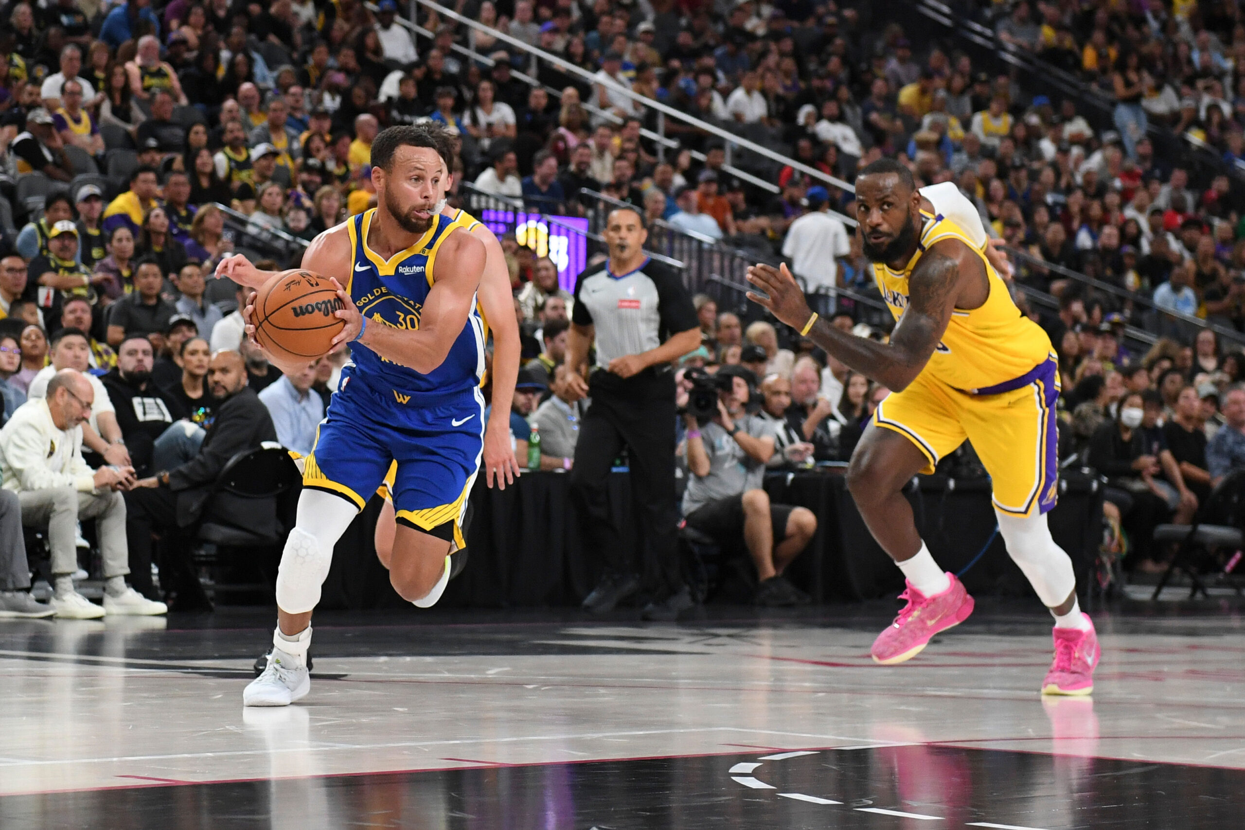 NBA: Preseason-Golden State Warriors at Los Angeles Lakers - Source: Imagn