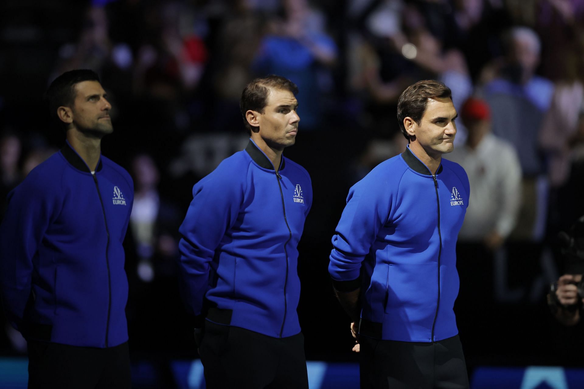 The Serb, Rafael Nadal and Roger Federer (Source: Getty)