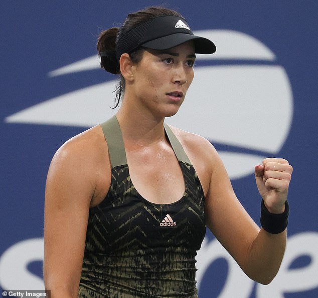 Borges had wished Muguruza luck at the US Open, where she would reach the fourth round