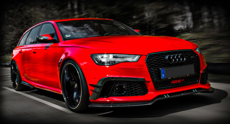 This Audi RS6 ABT is a high-performance 740 HP V8 engine