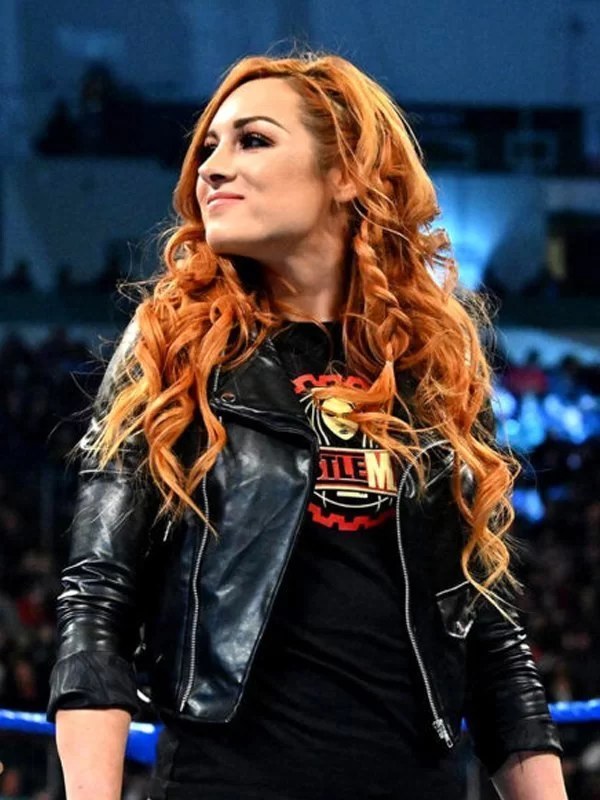 Becky Lynch WWE Wrestlemania 38 Leather Jacket