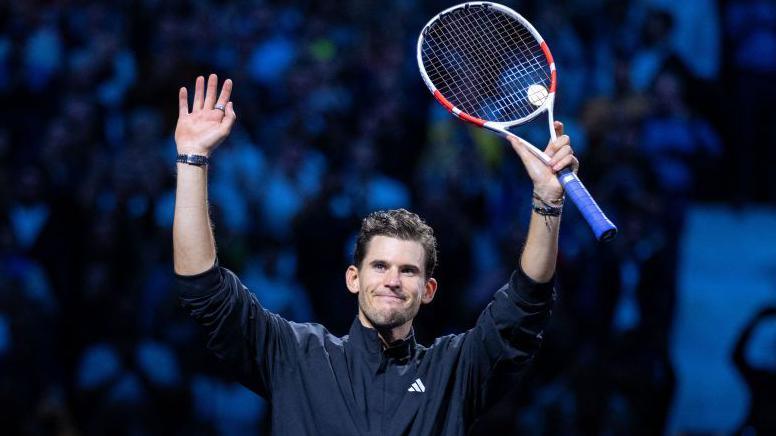 Dominic Thiem: Former US Open winner's tennis career ends with defeat at Vienna Open - BBC Sport