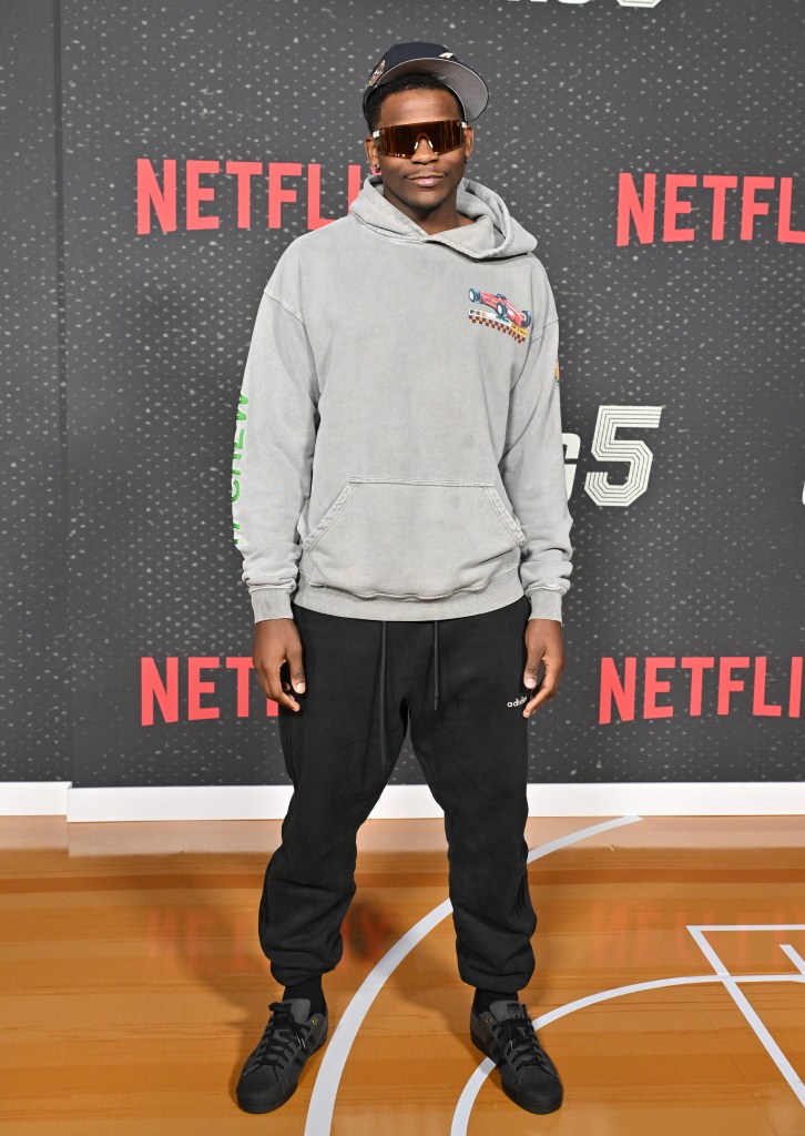 Anthony Edwards at "Starting 5" premiere in September 2024