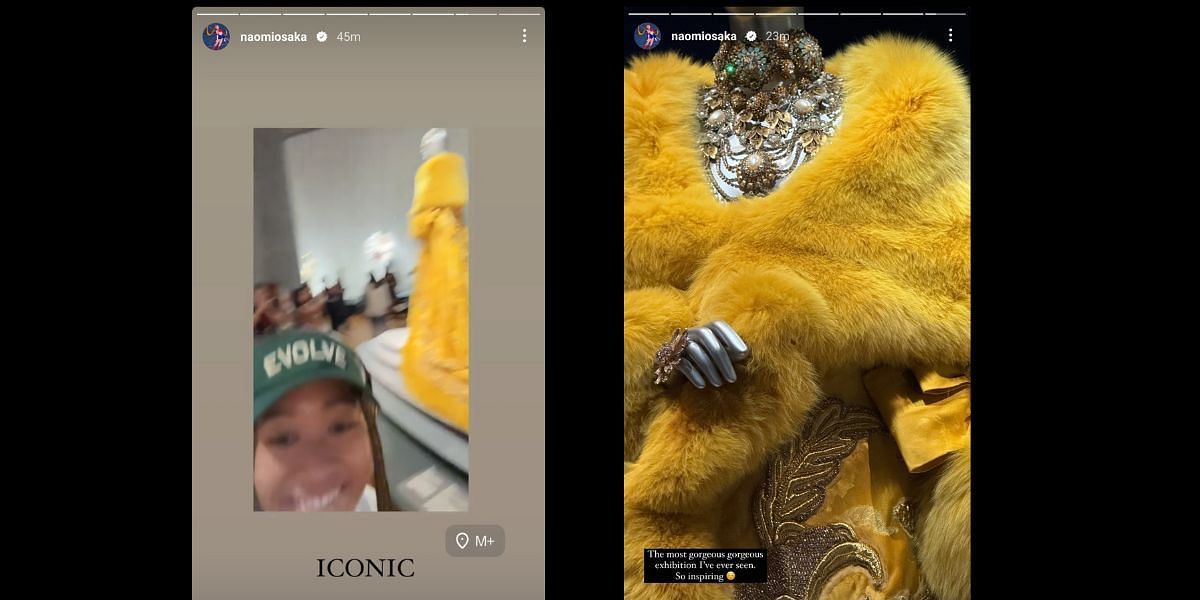 Screenshot of Naomi Osaka&#039;s Instagram story (Source - Instagram@naomiosaka)