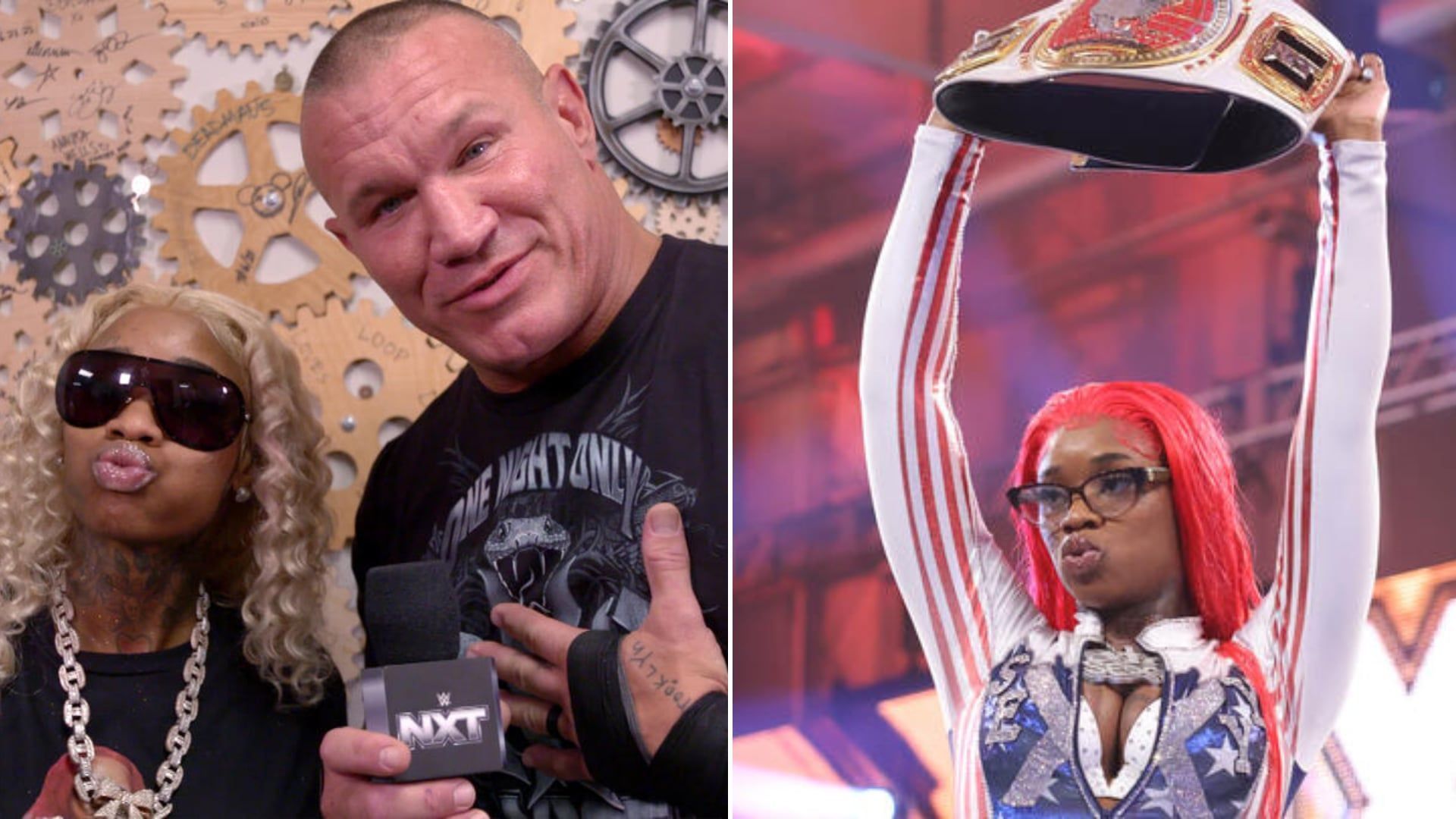 Sexxy Red sends a message to two-time WWE Hall of Famer (Image Credits: WWE.com)