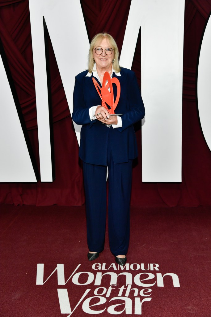 Donna Kelce at the 2024 Glamour Women of the Year Awards