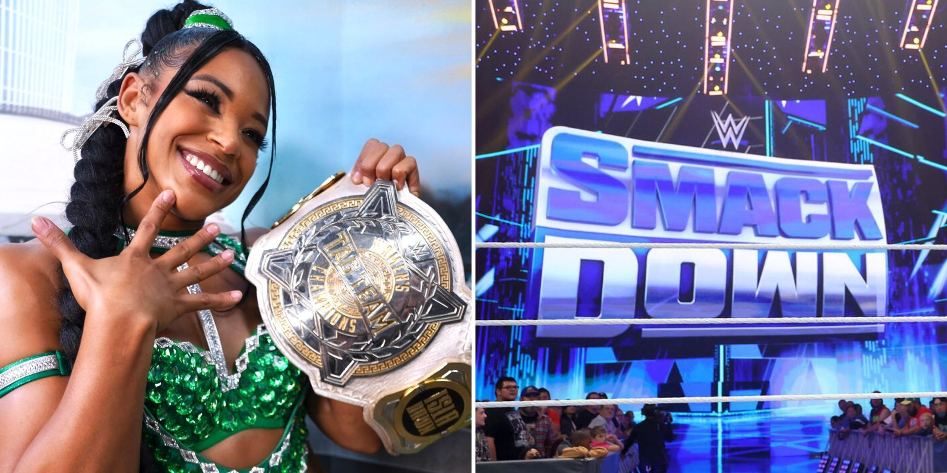 Bianca Belair is one-half of the WWE Women