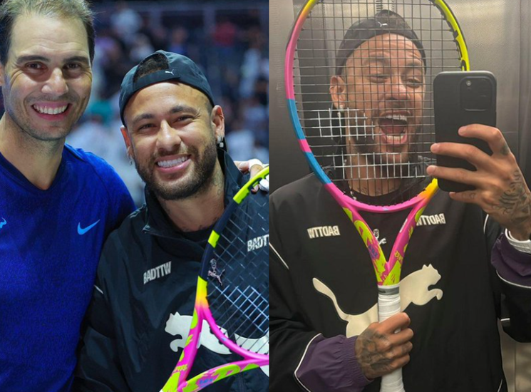 Neymar Jr With nadal