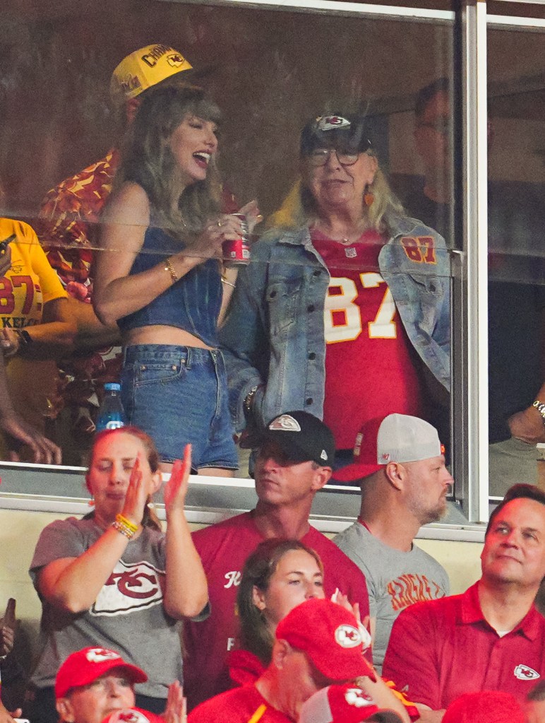 Donna Kelce and Taylor Swift