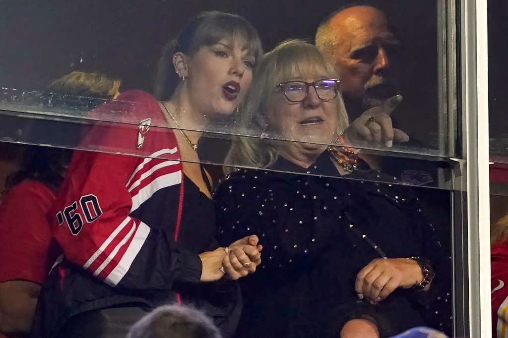 Donna Kelce and Taylor Swift