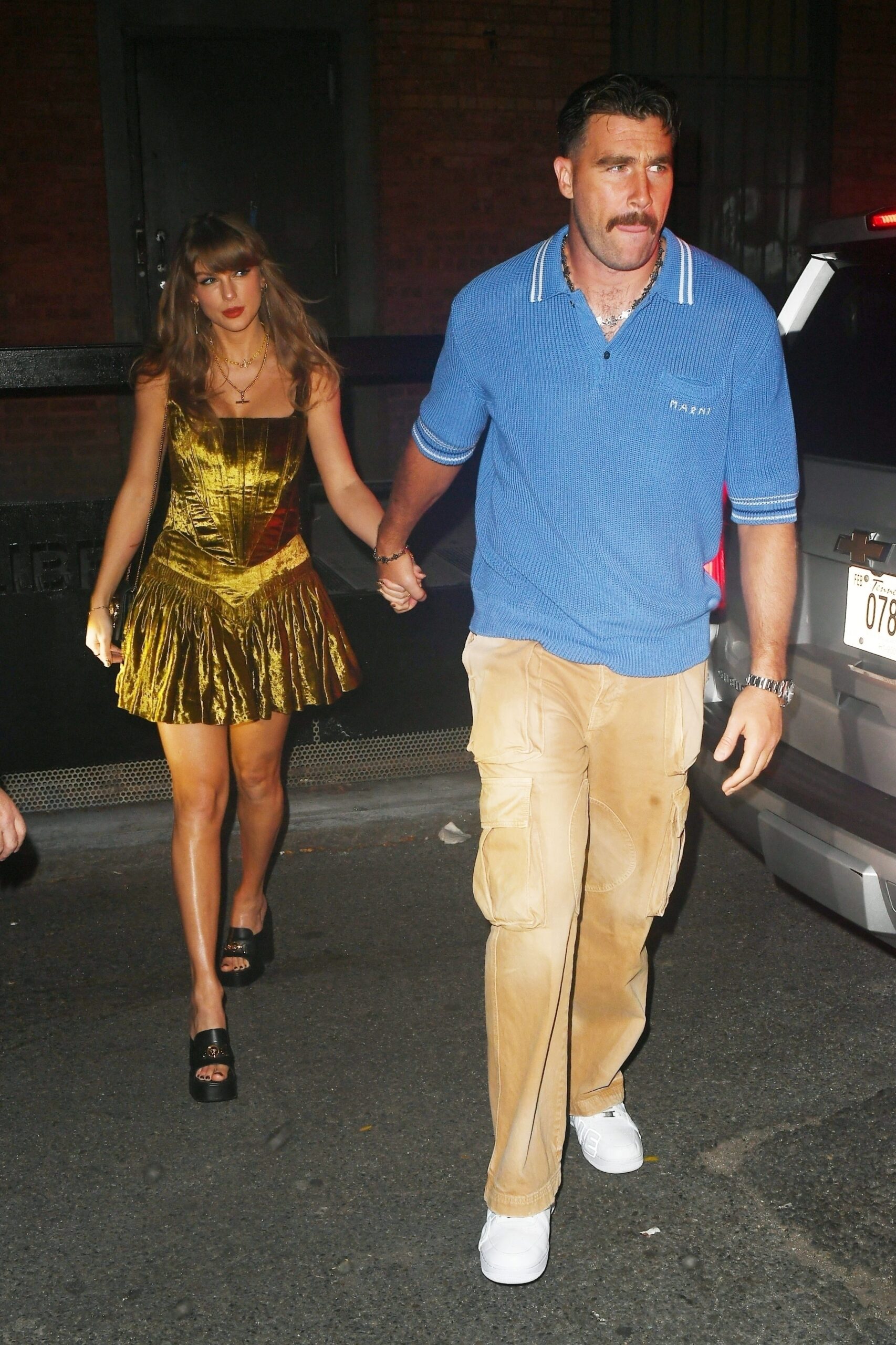 Taylor Swift and Travis Kelce date night.